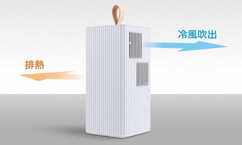 ダイキン、キッチンや洗面所で使えるポータブルエアコン「Carrime