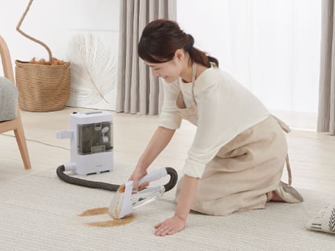 アイリスオーヤマ、布製品を水洗いできる「リンサークリーナー