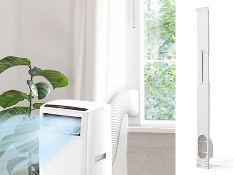 アイリスオーヤマ、工事不要で自由に置ける「ポータブルクーラー