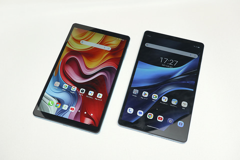 やじうまミニレビュー】“巨大スマホ”って感覚。1万7,900円の8.7型