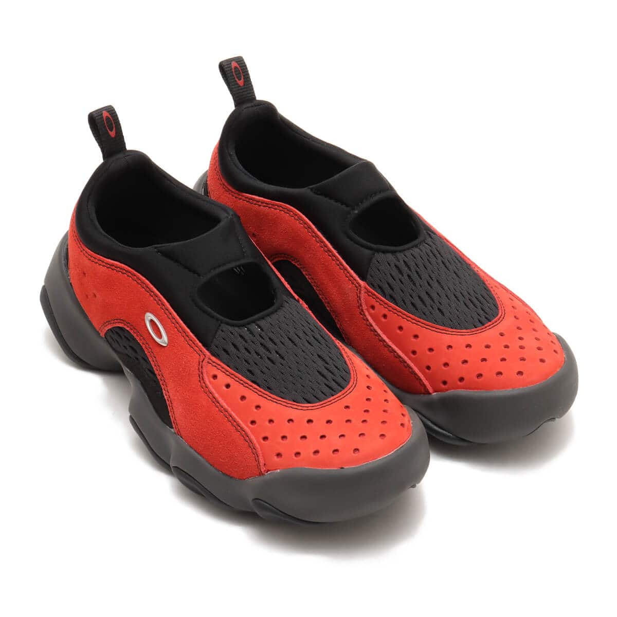 OAKLEY FACTORY TEAM SUEDE FLESH SANDAL LAVA/BLACK （オークリー