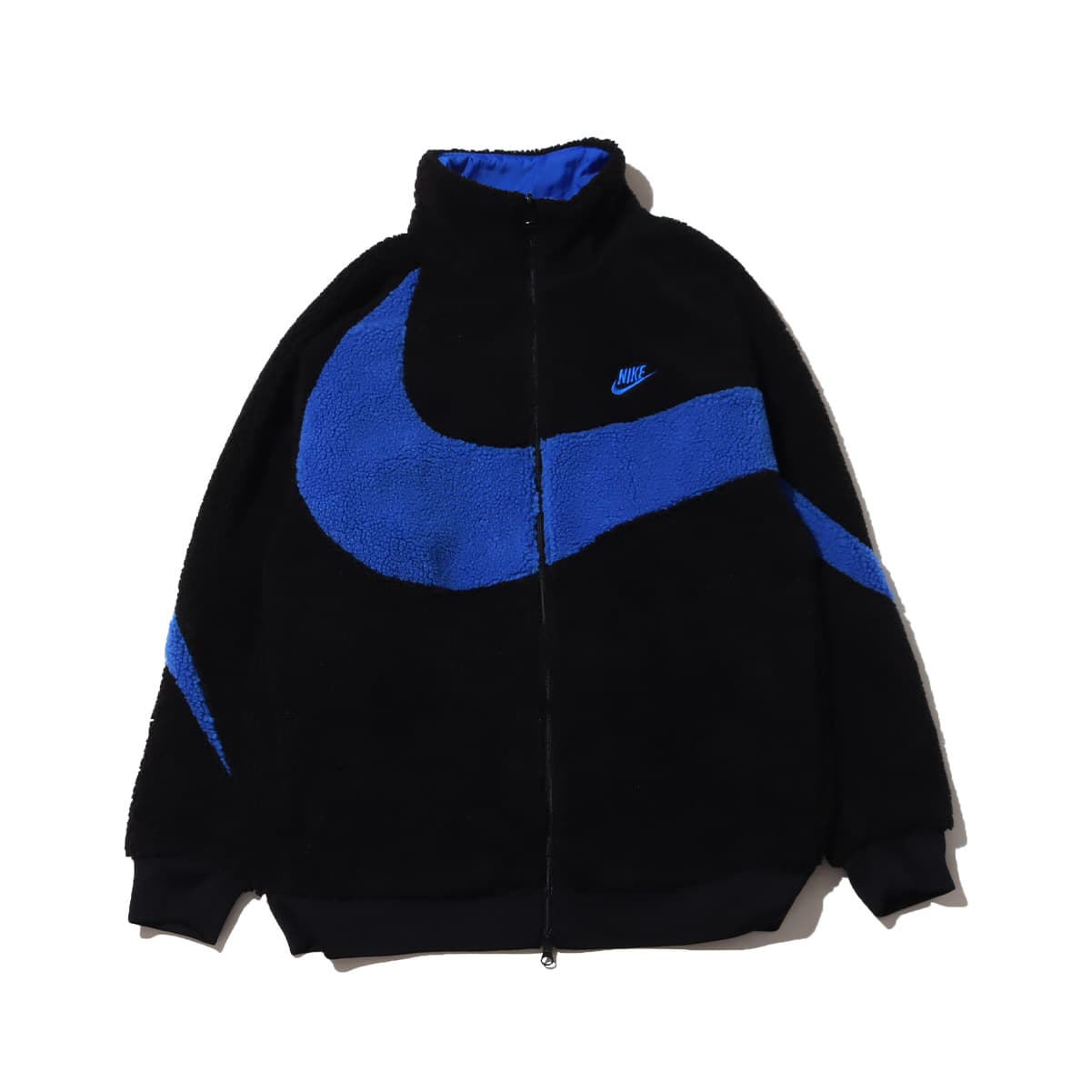 NIKE AS M NSW VW SWSH FULL ZIP JKT BLACK/GAME ROYAL/GAME ROYAL