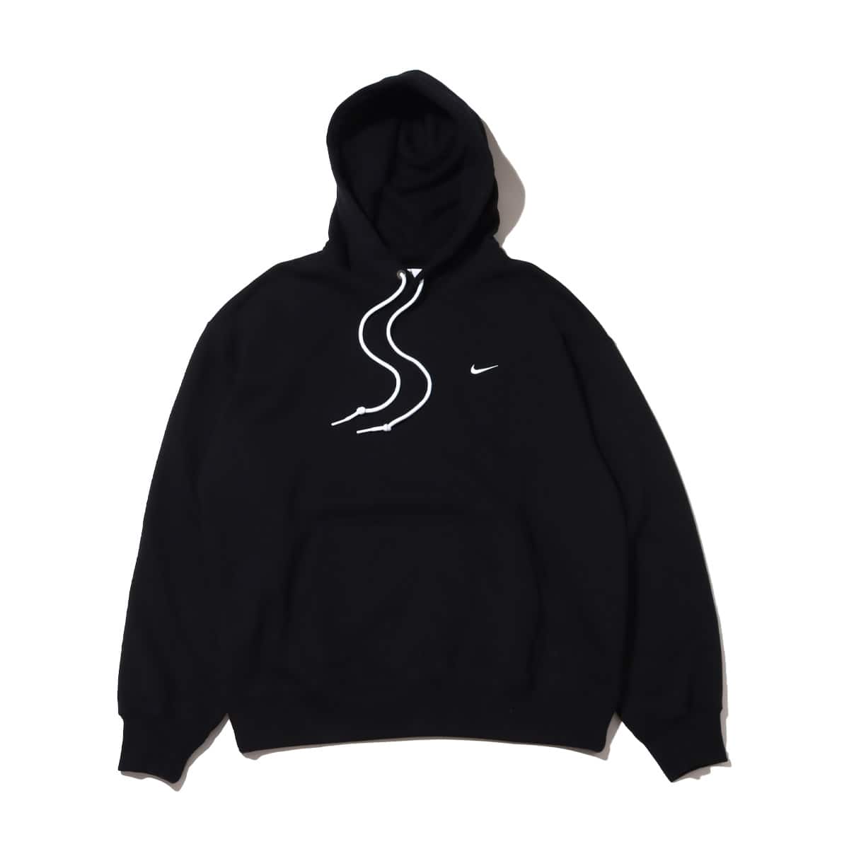 NIKE AS M NK SOLO SWSH FT PO HOODIE BLACK/WHITE（ナイキ ソロ