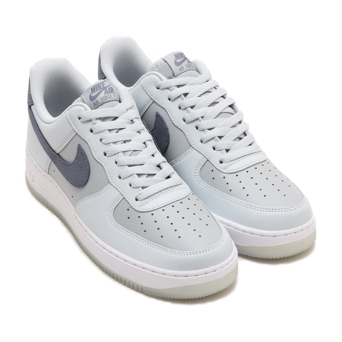 NIKE AIR FORCE 1 '07 LV8 PURE PLATINUM/LIGHT CARBON-WOLF GREY