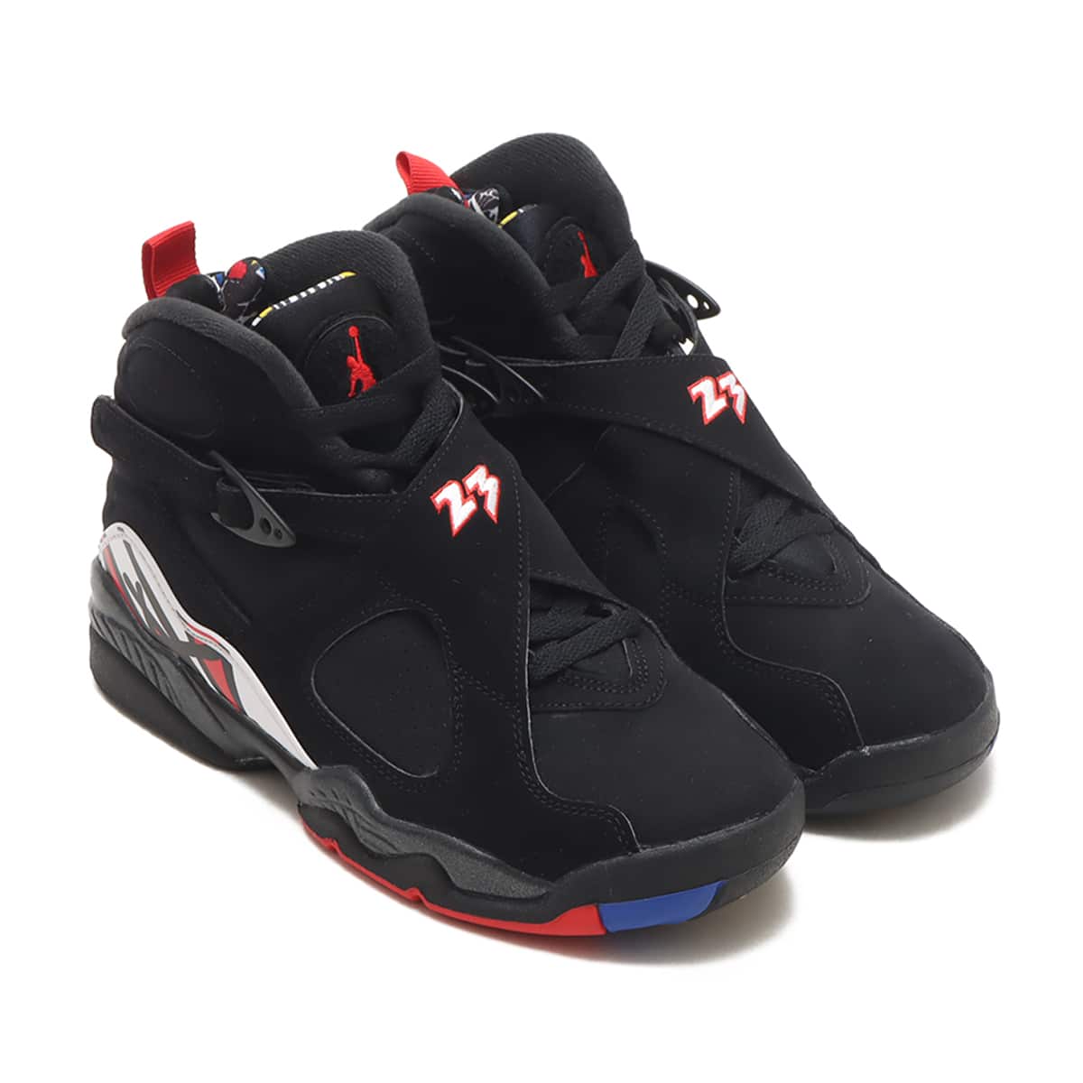 JORDAN BRAND AIR JORDAN 8 RETRO (GS) BLACK/TRUE RED-WHITE