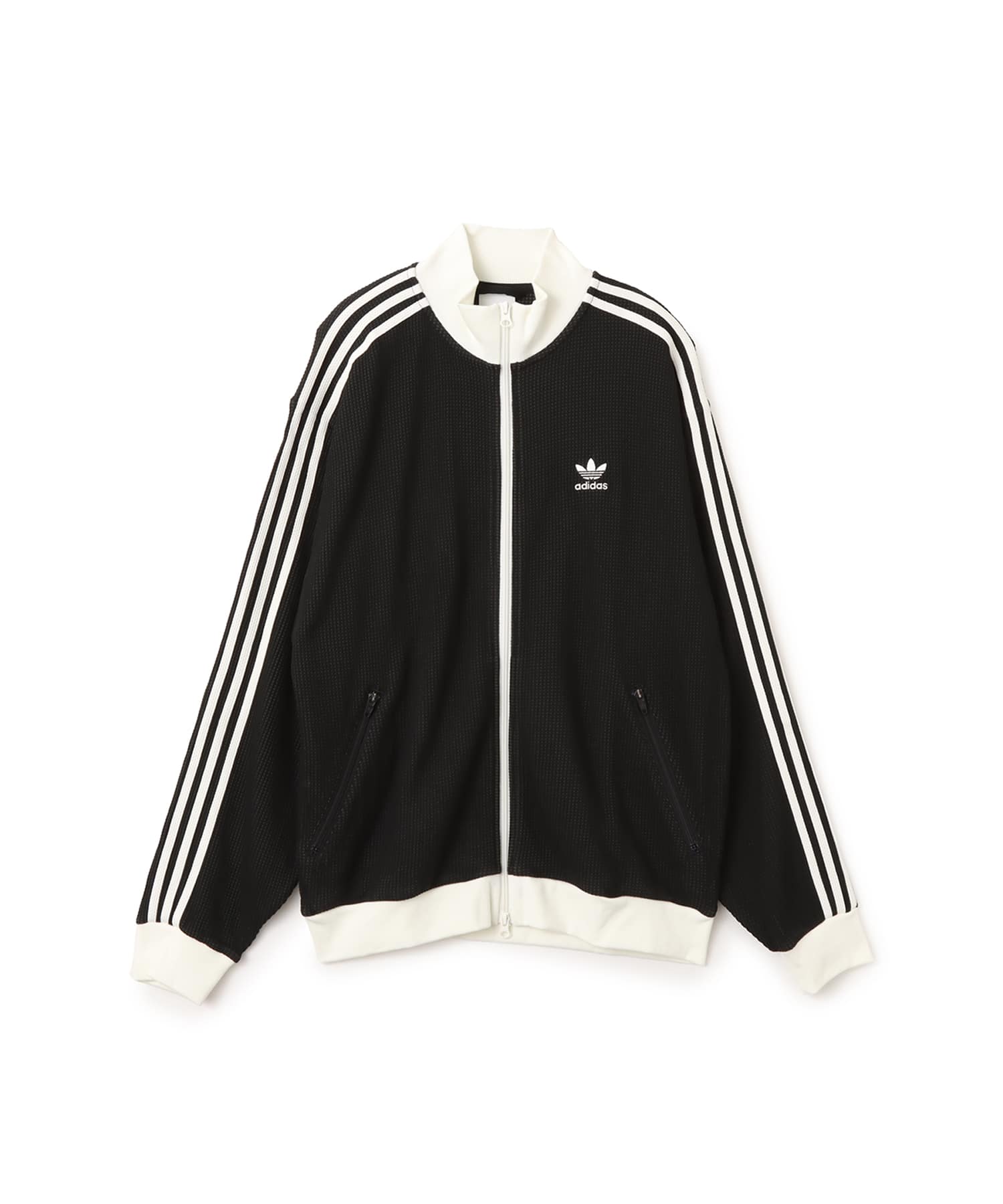 adidas KNIT TRACK TOP ブラック（アディダス ニット トラック トップ