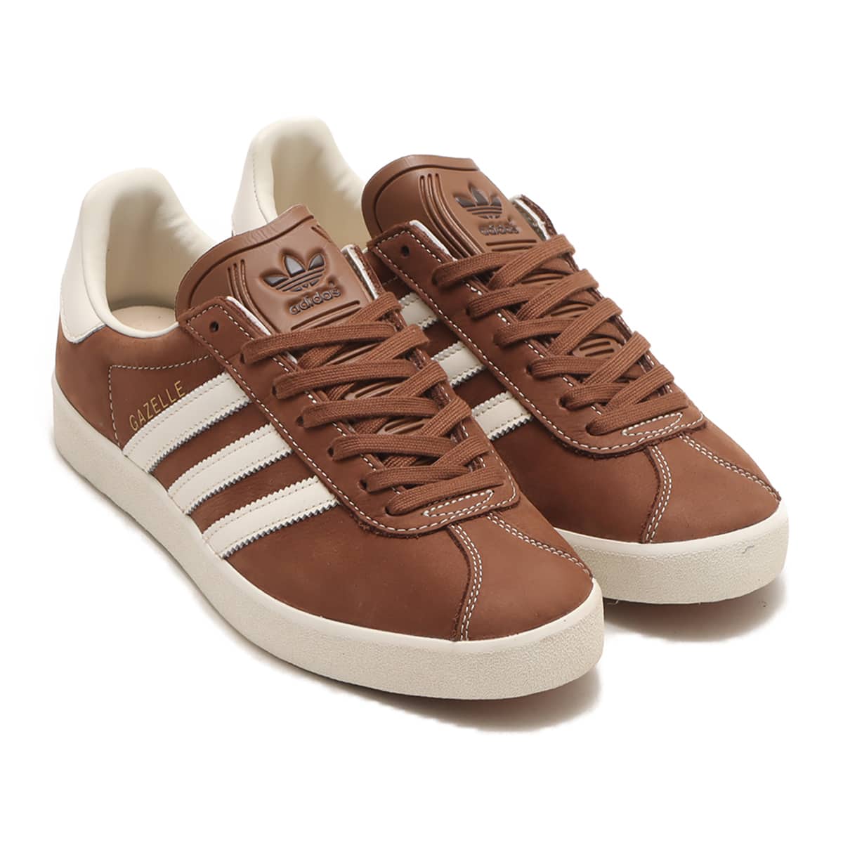 adidas GAZELLE 85 PRELOVEDBROWN/CHALKWHITE/WONDERWHITE（アディダス