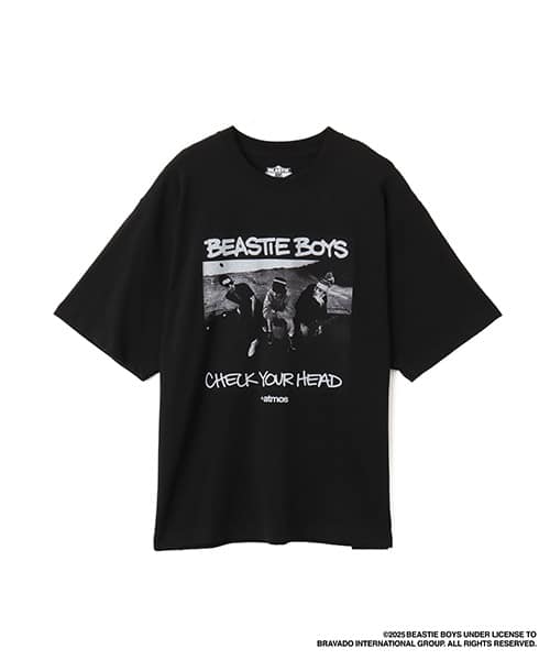 Beastie Boys x atmos Check Your Head T-shirt BLACK（ビースティ