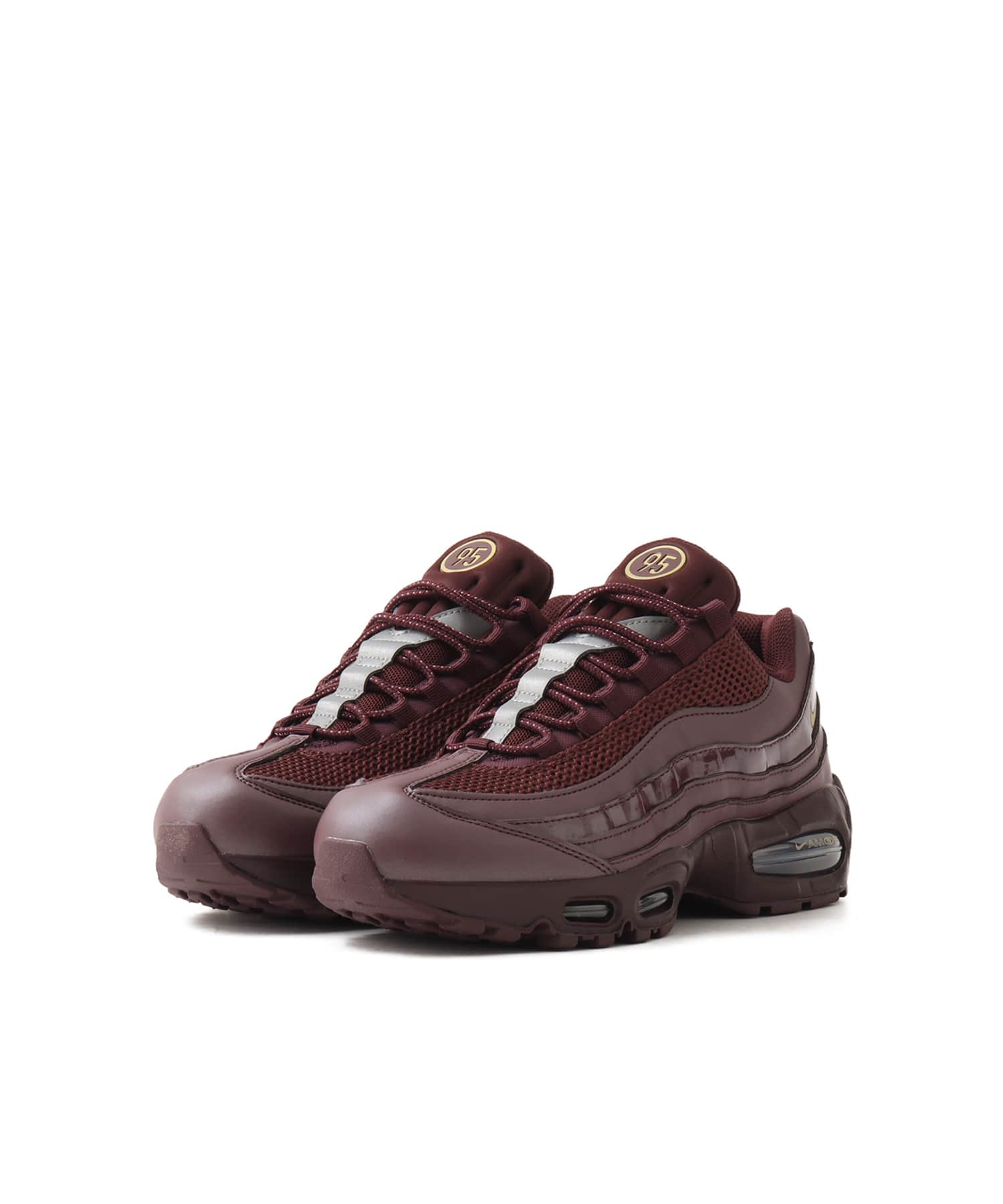 NIKE AIR MAX 95 BIG BUBBLE SE BURGUNDY CRUSH/METALLIC GOLD-BLACK