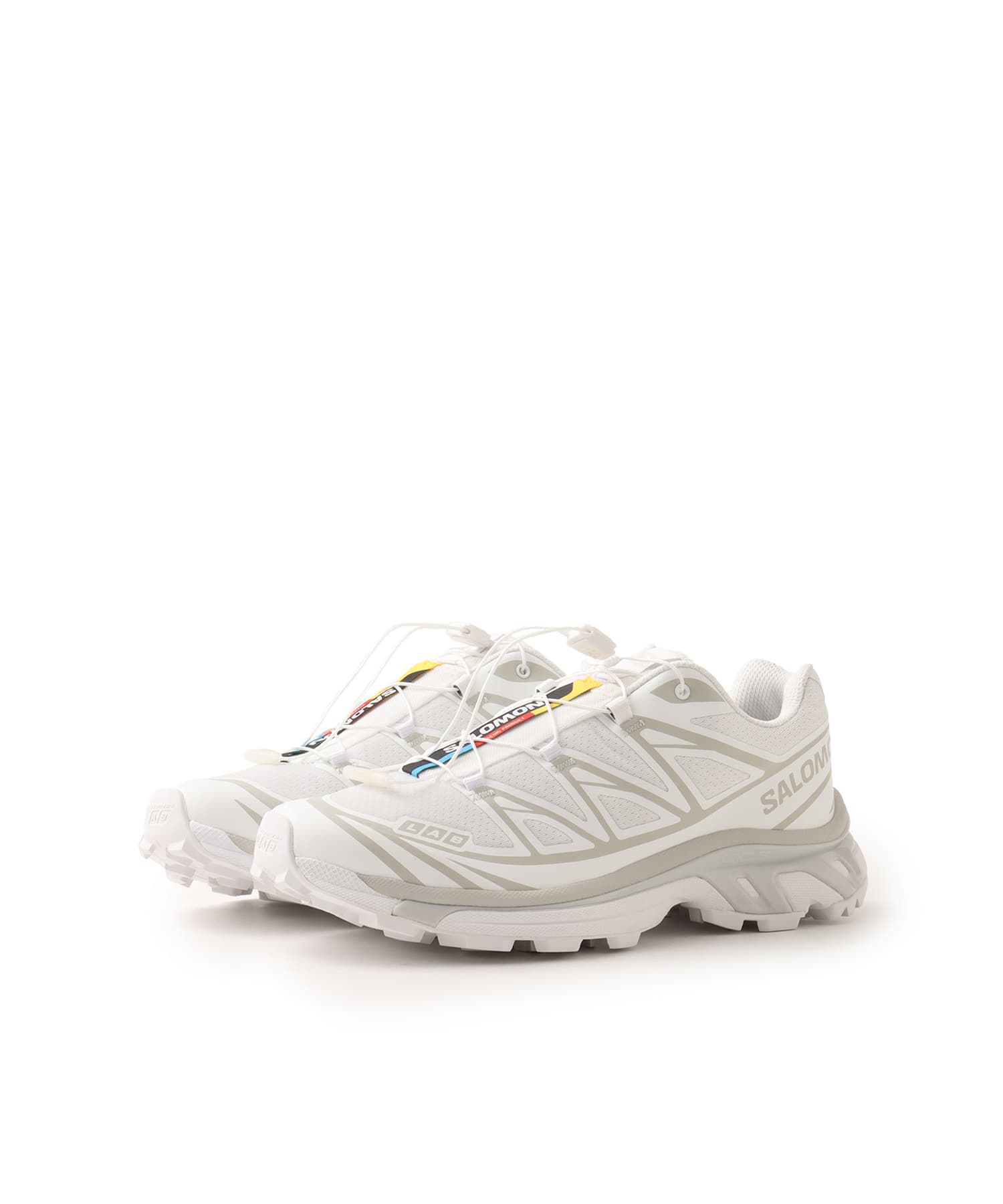 SALOMON XT-6 WHITE/WHITE/LUNAR ROCK（サロモン XT-6-ホワイト
