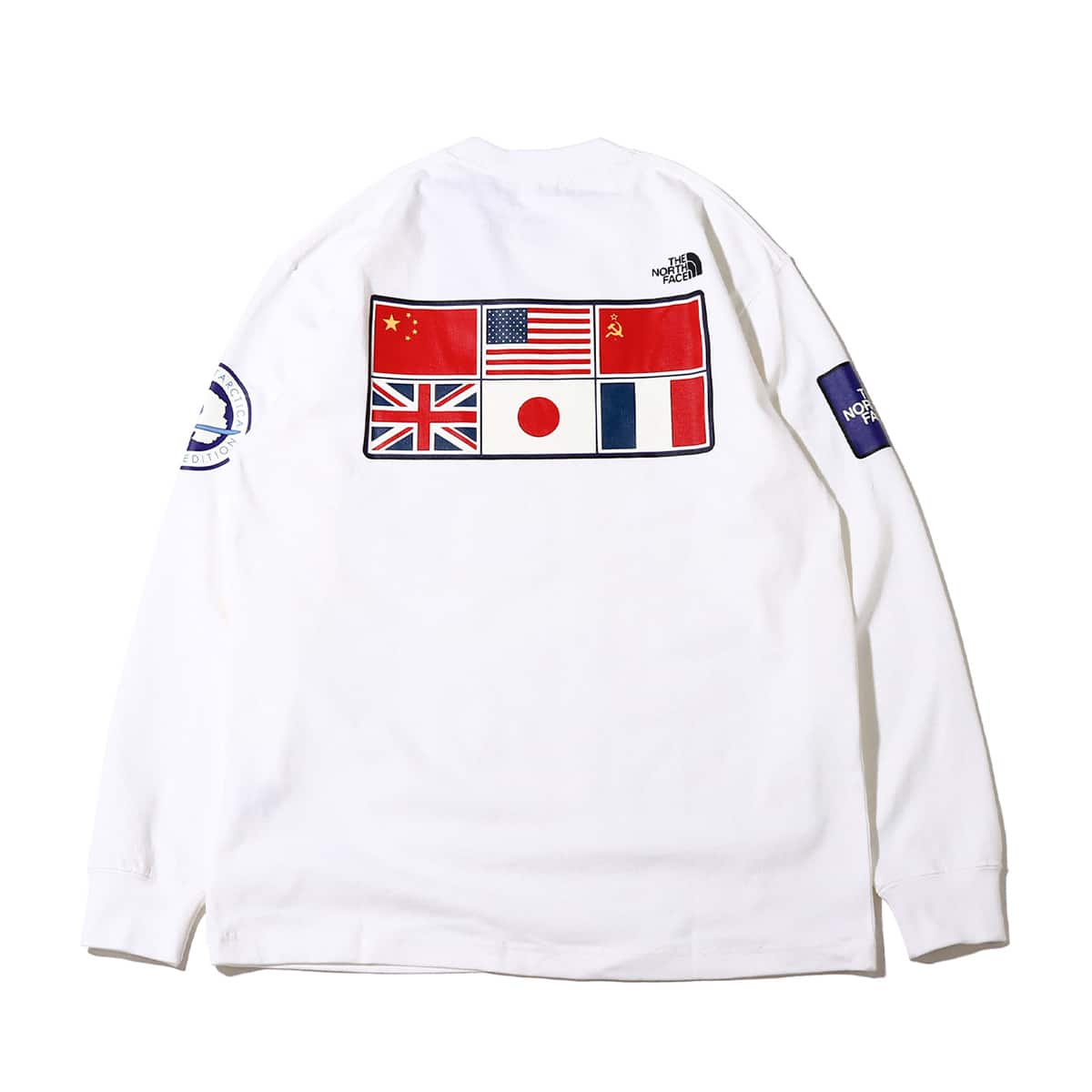 THE NORTH FACE L/S TRANS ANTARCTICA TEE ホワイト 22FW-I（ザ