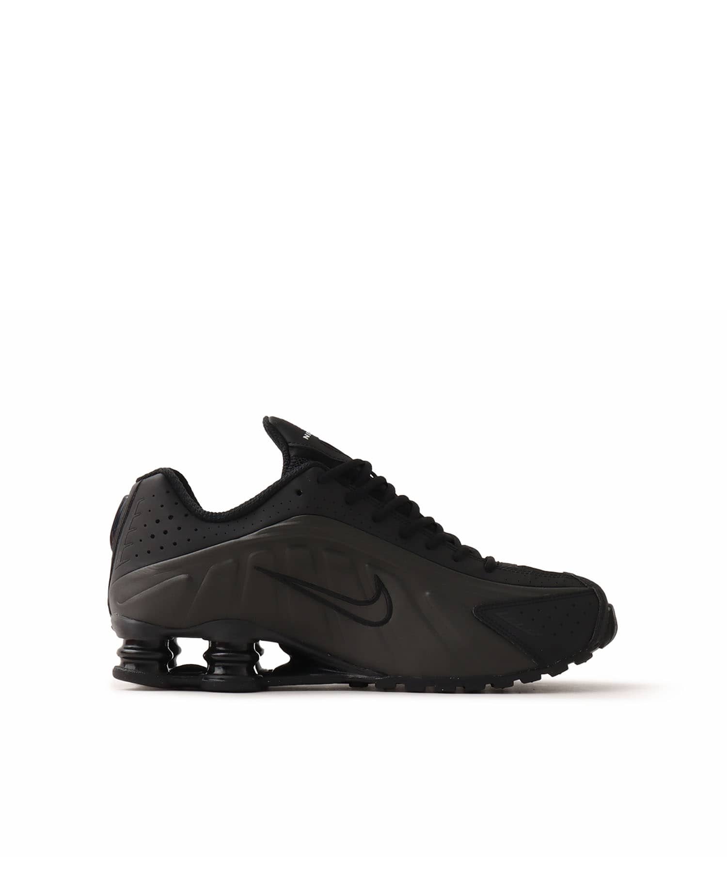 NIKE SHOX R4 BLACK/BLACK-BLACK-BRIGHT CRIMSON（ナイキ ショックス