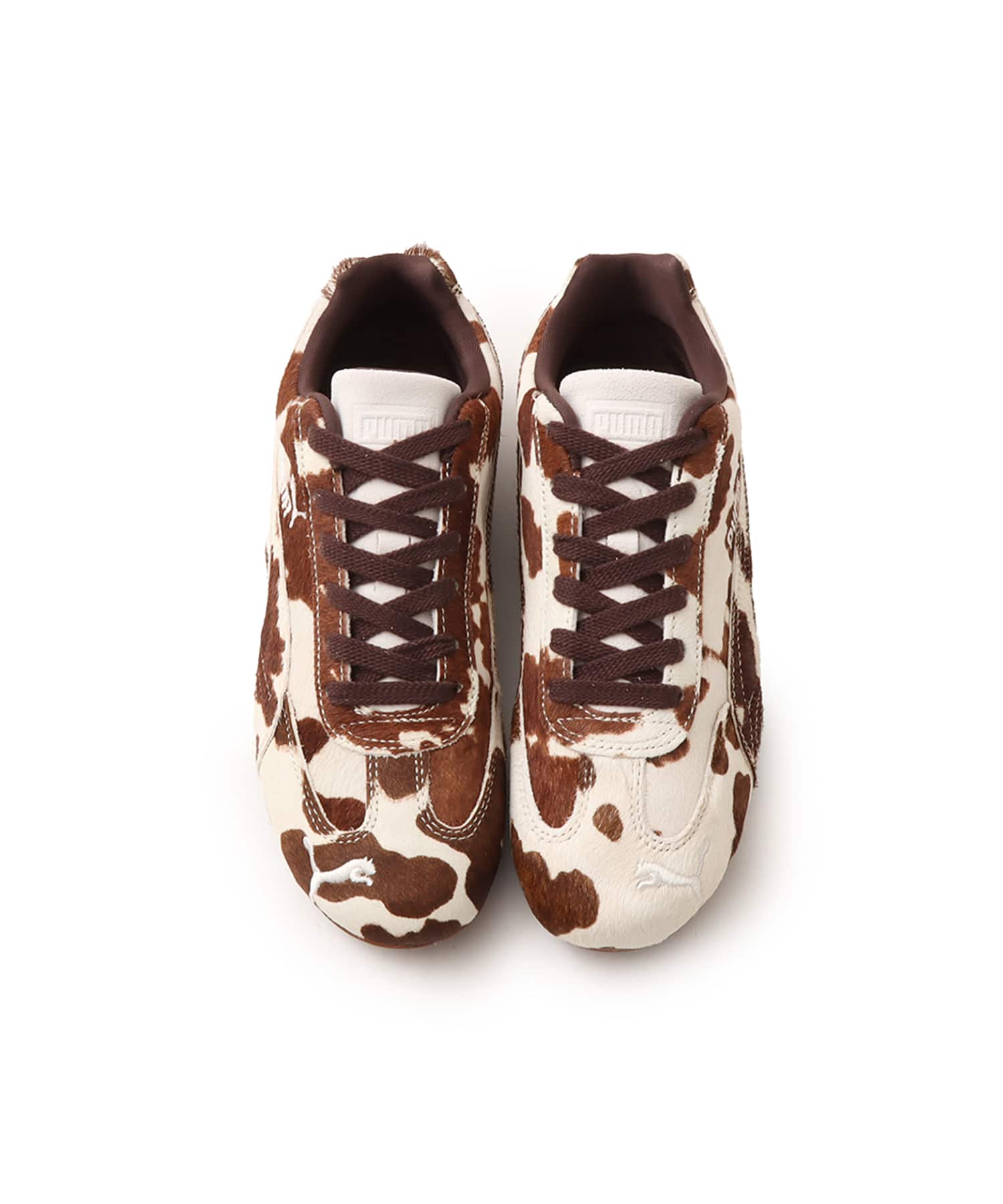 PUMA SPEEDCAT COW WNS CHOCOLATE BROWN-GUM（プーマ スピードキャット