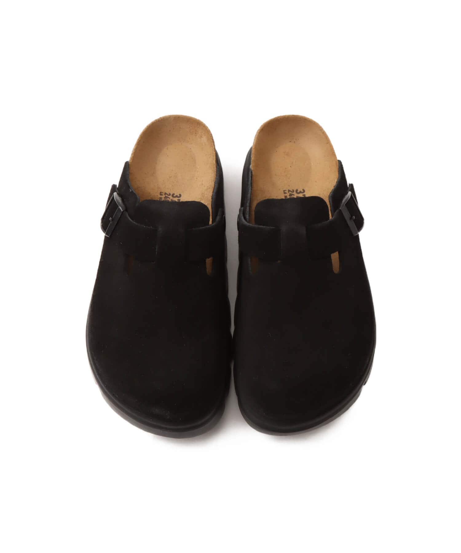 BIRKENSTOCK BOSTON CHUNKY LEVE BLACK/BLACK BLACK（ビルケンシュトッ