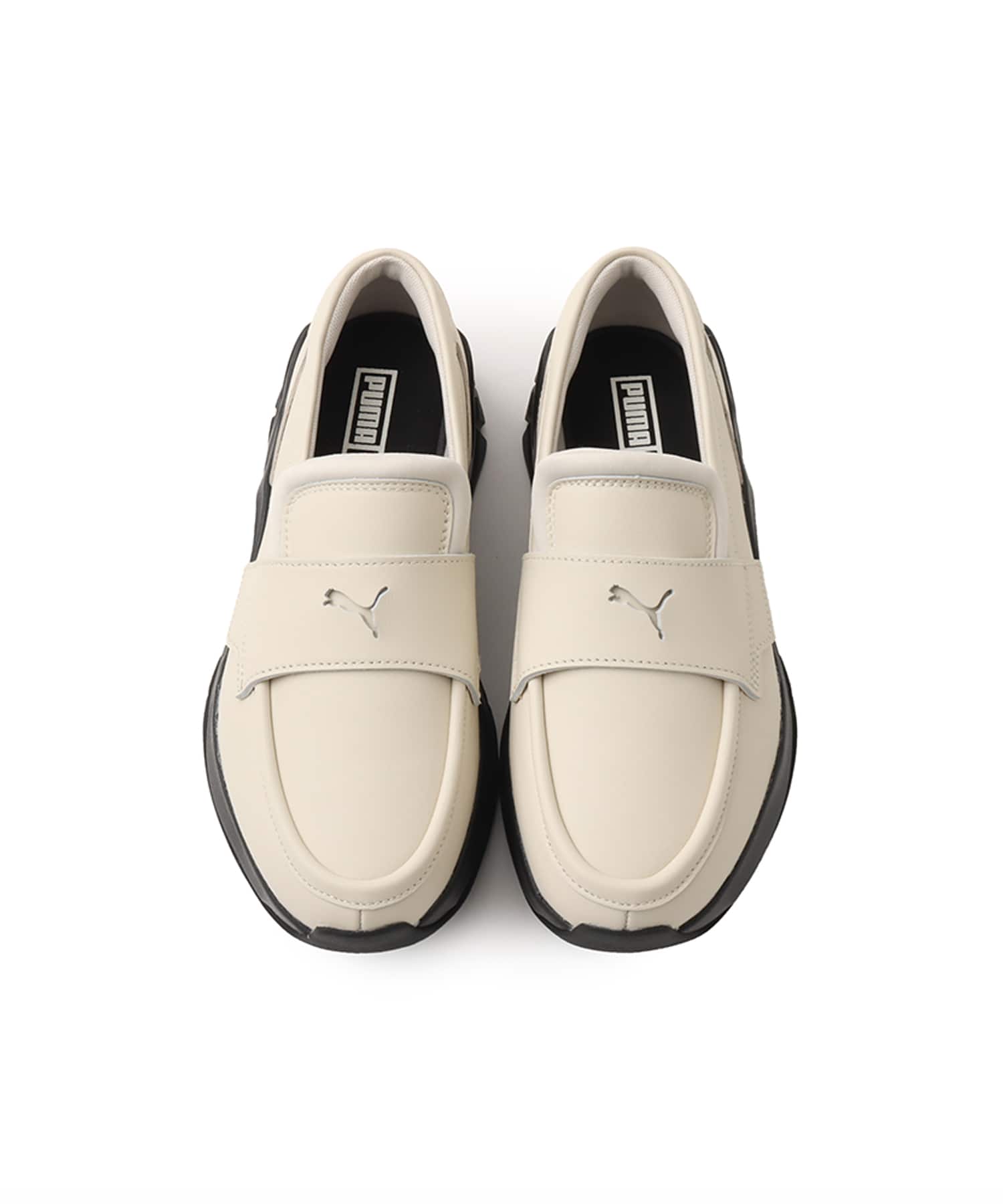 PUMA LOAFYR WNS ALPINE SNOW-PUMA BLACK（プーマ ローファー