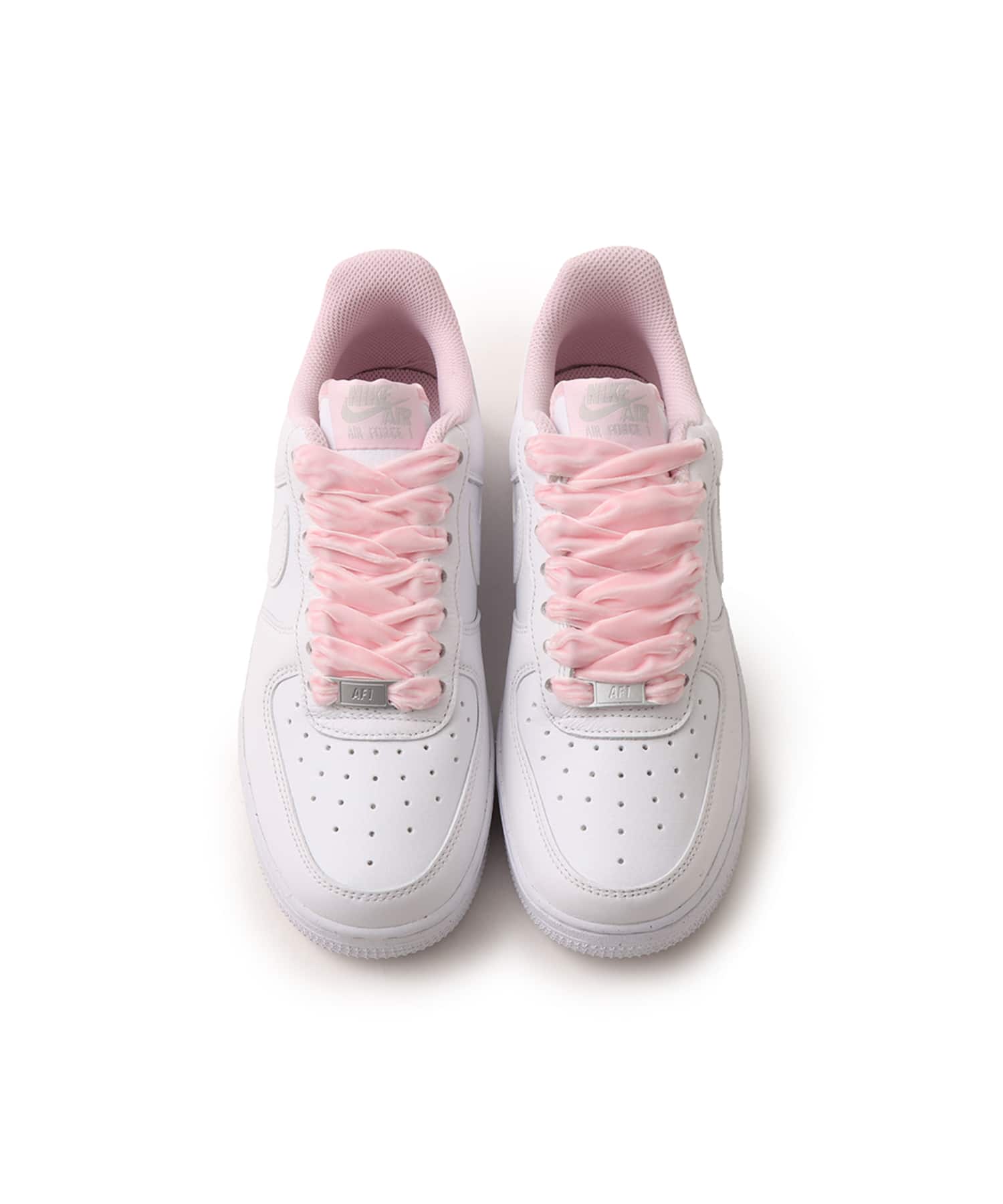NIKE W AIR FORCE 1 '07 VINTAGE PINK FOAM/WHITE-GREY FOG-METALLIC
