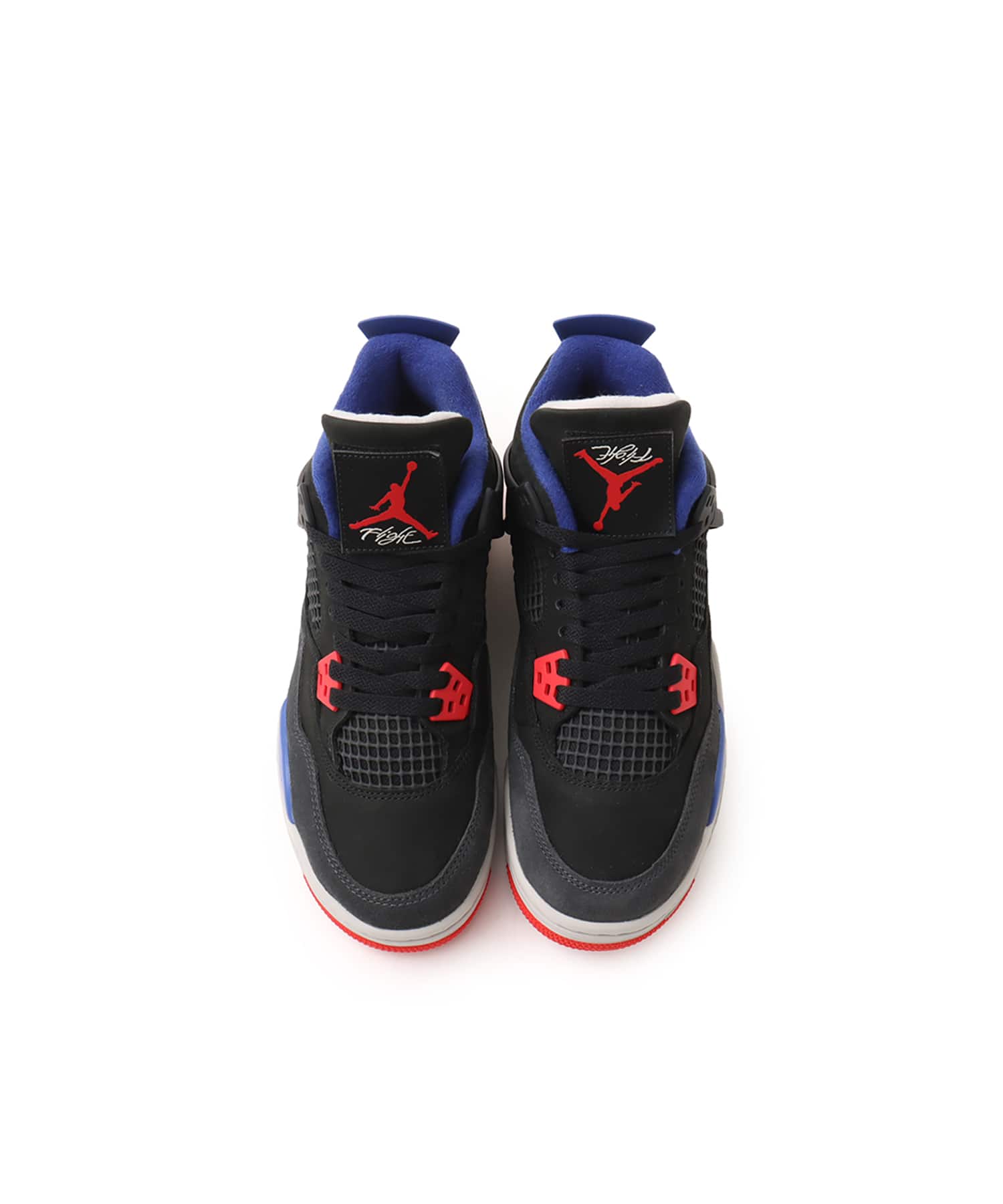 JORDAN BRAND AIR JORDAN 4 RETRO OG (GS) BLACK/FIRE RED-DEEP ROYAL