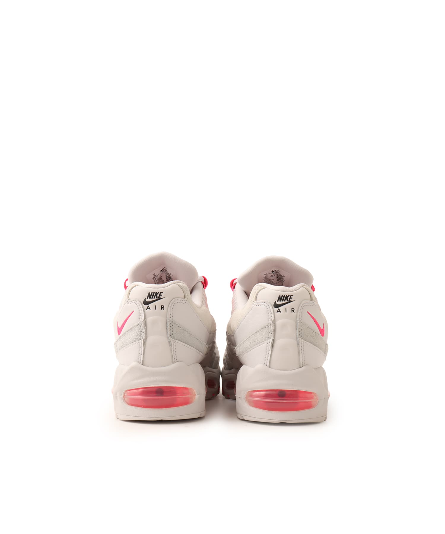 NIKE W AIR MAX 95 VAST GREY/HYPER PINK-PURE PLATINUM（ナイキ
