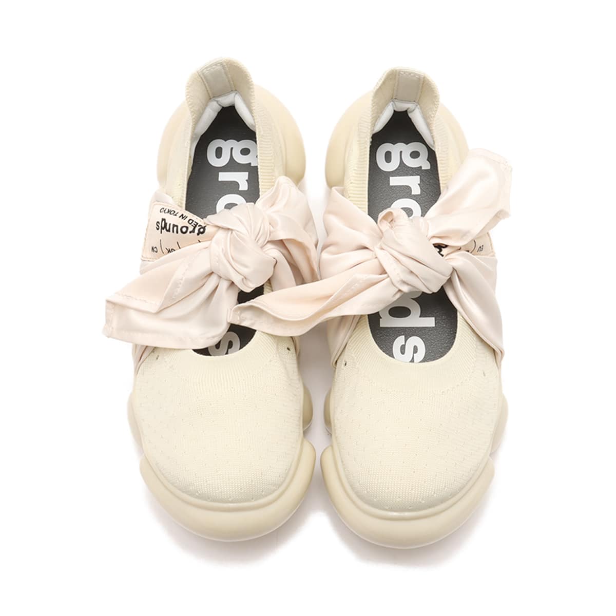 grounds JEWELRY HANKIE PUMPS VANILLA （グラウンズ ジュエリー