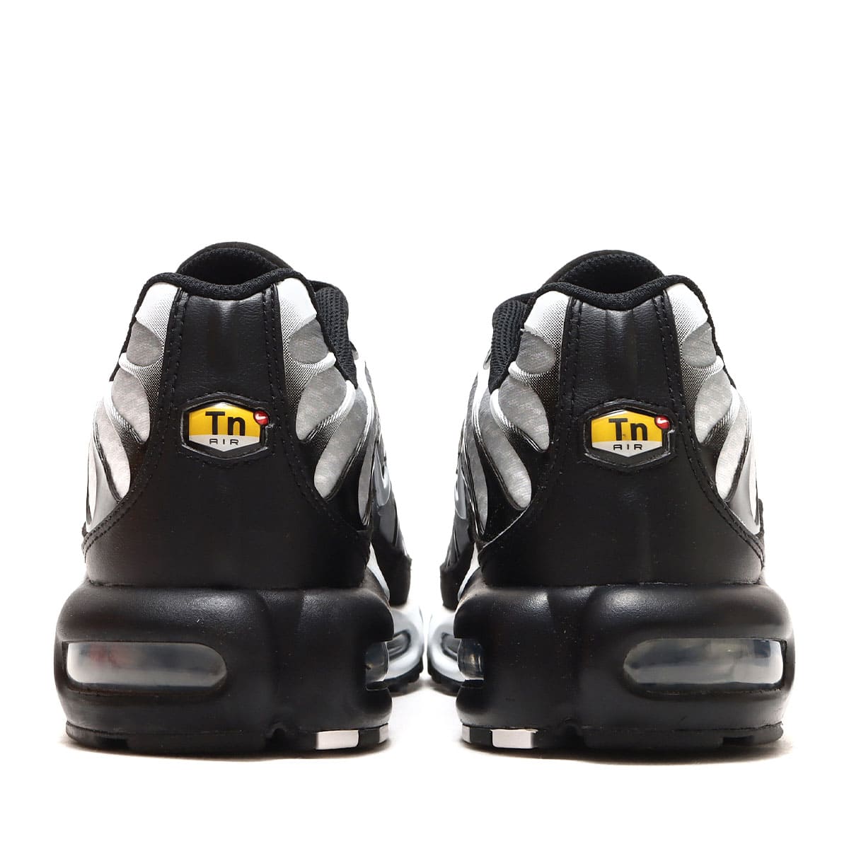 NIKE AIR MAX PLUS BLACK/WHITE-METALLIC SILVER 22FA-I（ナイキ エア