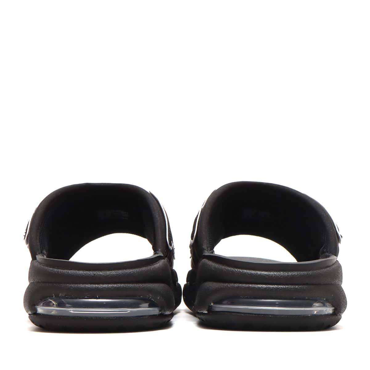 NIKE AIR MORE UPTEMPO SLIDE BLACK/WHITE-BLACK-CLEAR（ナイキ エア