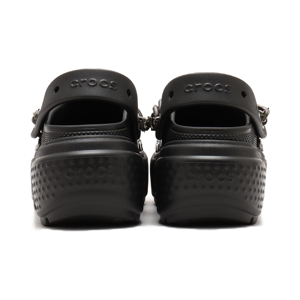 crocs Stomp Embellished Clog Black （クロックス ストンプ エンベ