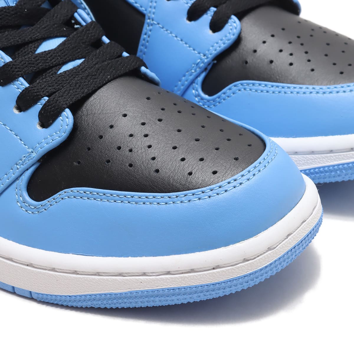 JORDAN BRAND AIR JORDAN 1 MID UNIVERSITY BLUE/BLACK-WHITE 23FA-I