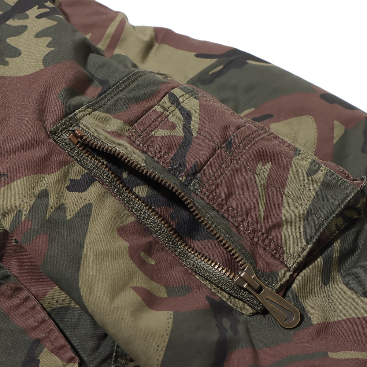 NIKE AS M NL MA1 FLIGHT WVN JKT CAM MEDIUM OLIVE/BLACK 23HO-I