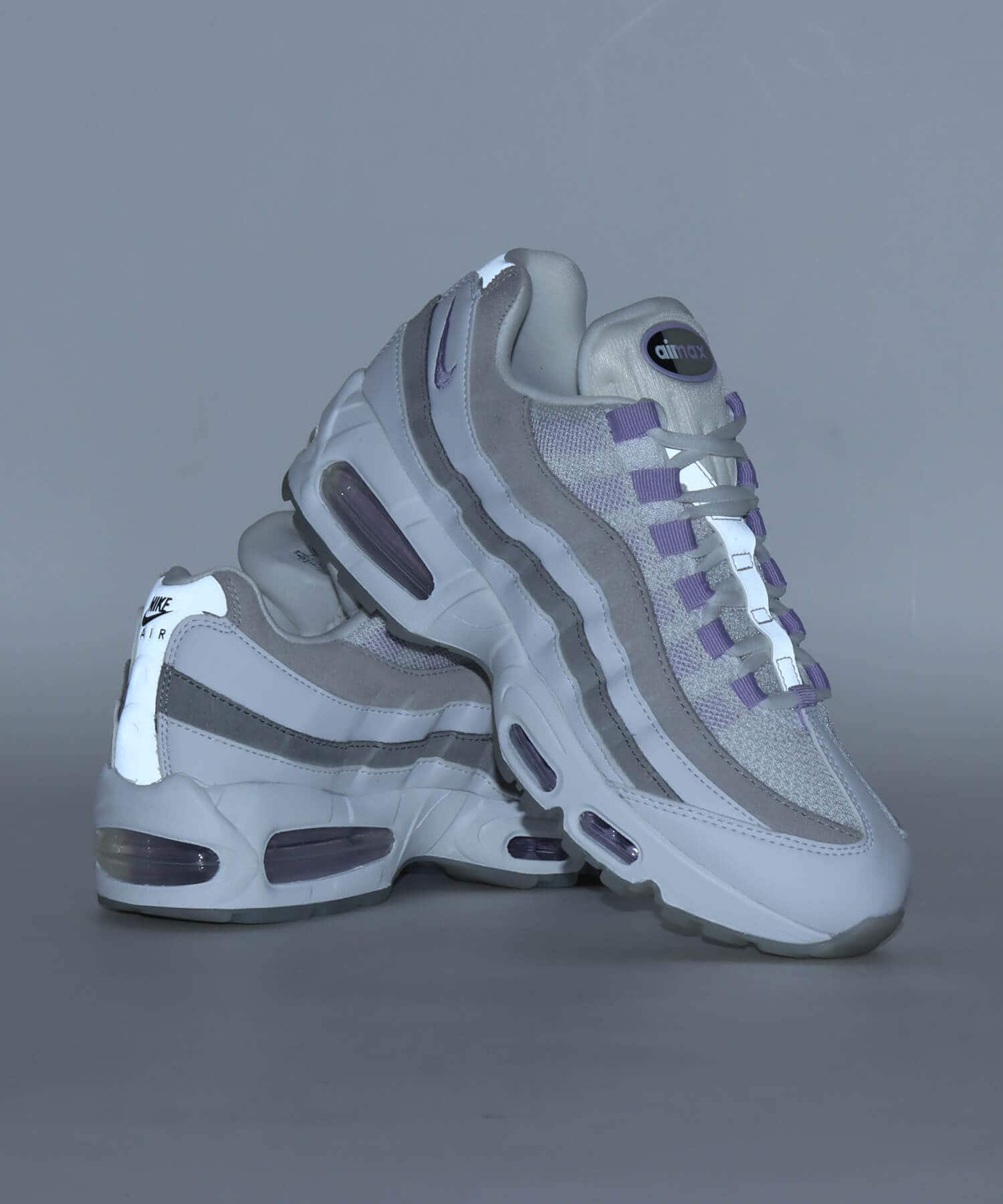 NIKE W AIR MAX 95 WHITE/HYDRANGEAS-LT GRAPHITE-PEARL GREY（ナイキ