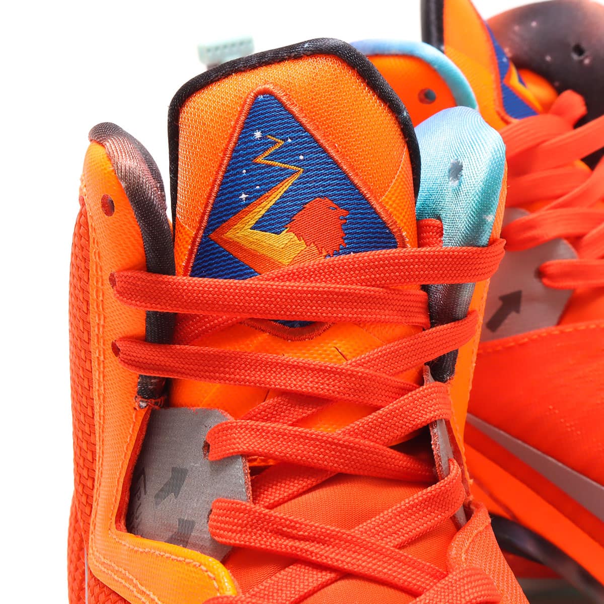 NIKE LEBRON IX TOTAL ORANGE/REFLECT SILVER-TEAM ORANGE 22SP-S