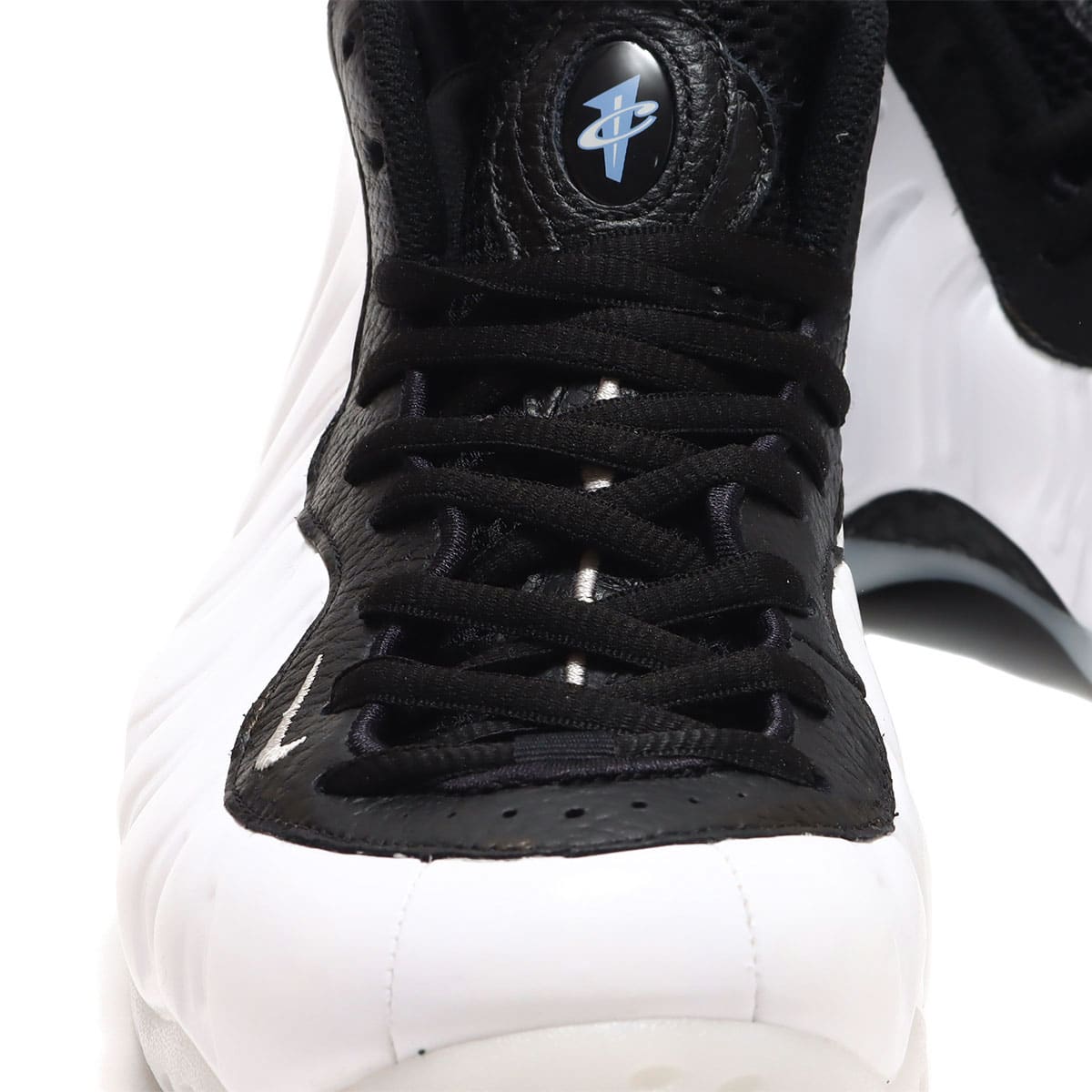 NIKE AIR FOAMPOSITE ONE WHITE/METALLIC SILVER-BLACK-COBALT BLISS