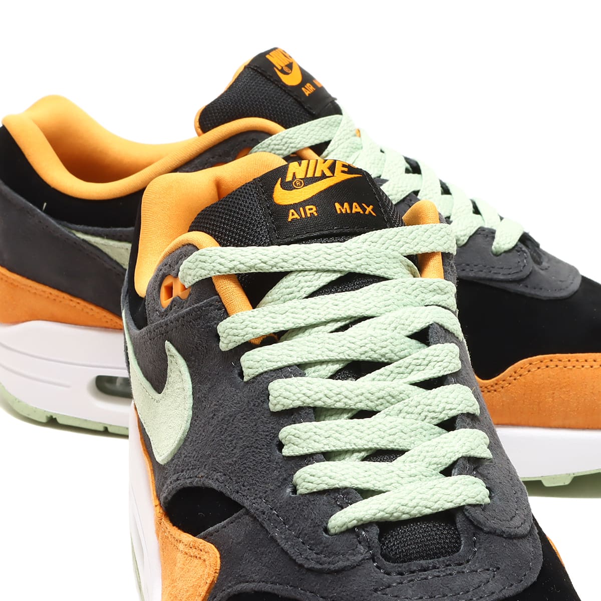 NIKE AIR MAX 1 PRM ANTHRACITE/HONEYDEW-BLACK-KUMQUAT 22HO-I