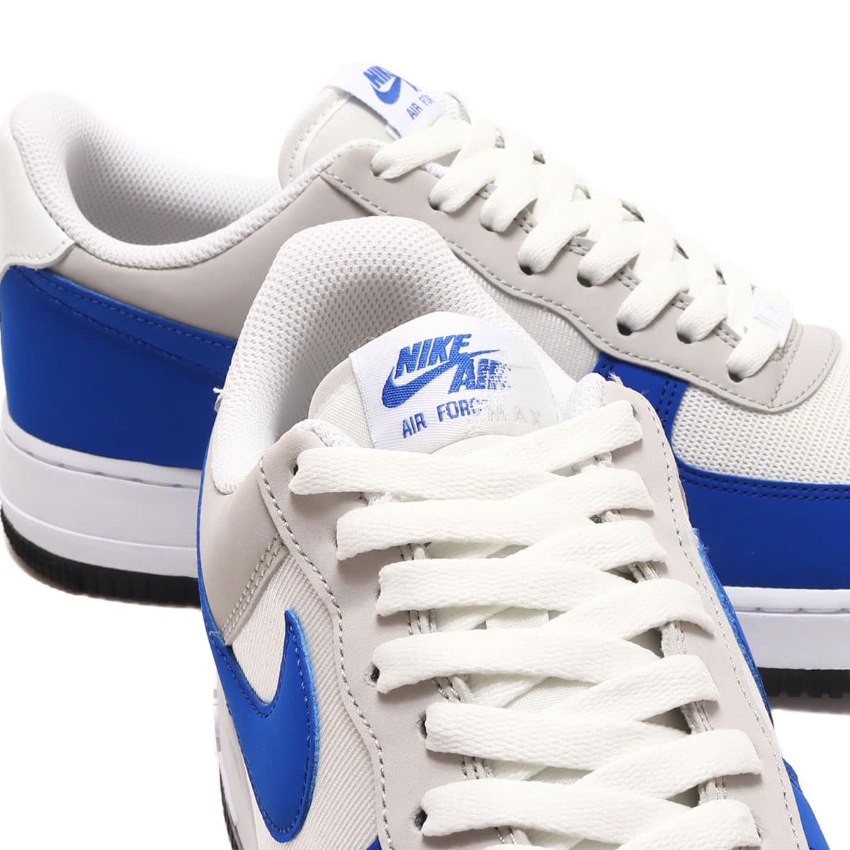 NIKE AIR FORCE 1 '07 LV8 SUMMIT WHITE/GAME ROYAL-NEUTRAL GREY 23SU