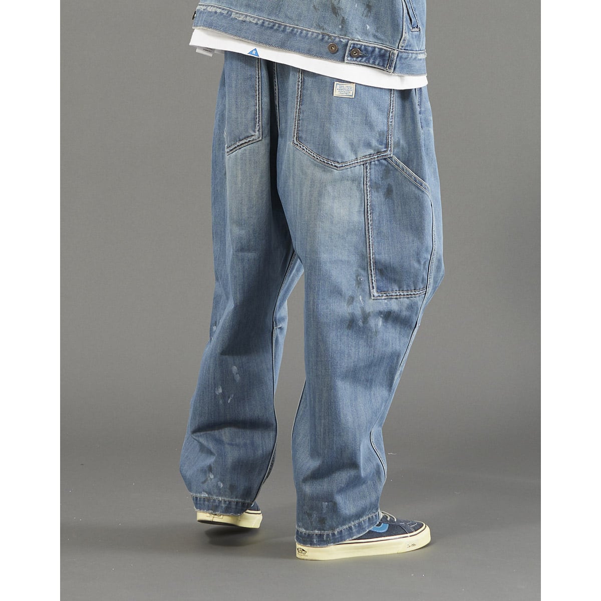 LIBERAIDERS DENIM PAINTER SARROUEL PANTS INDIGO （リベレイダース