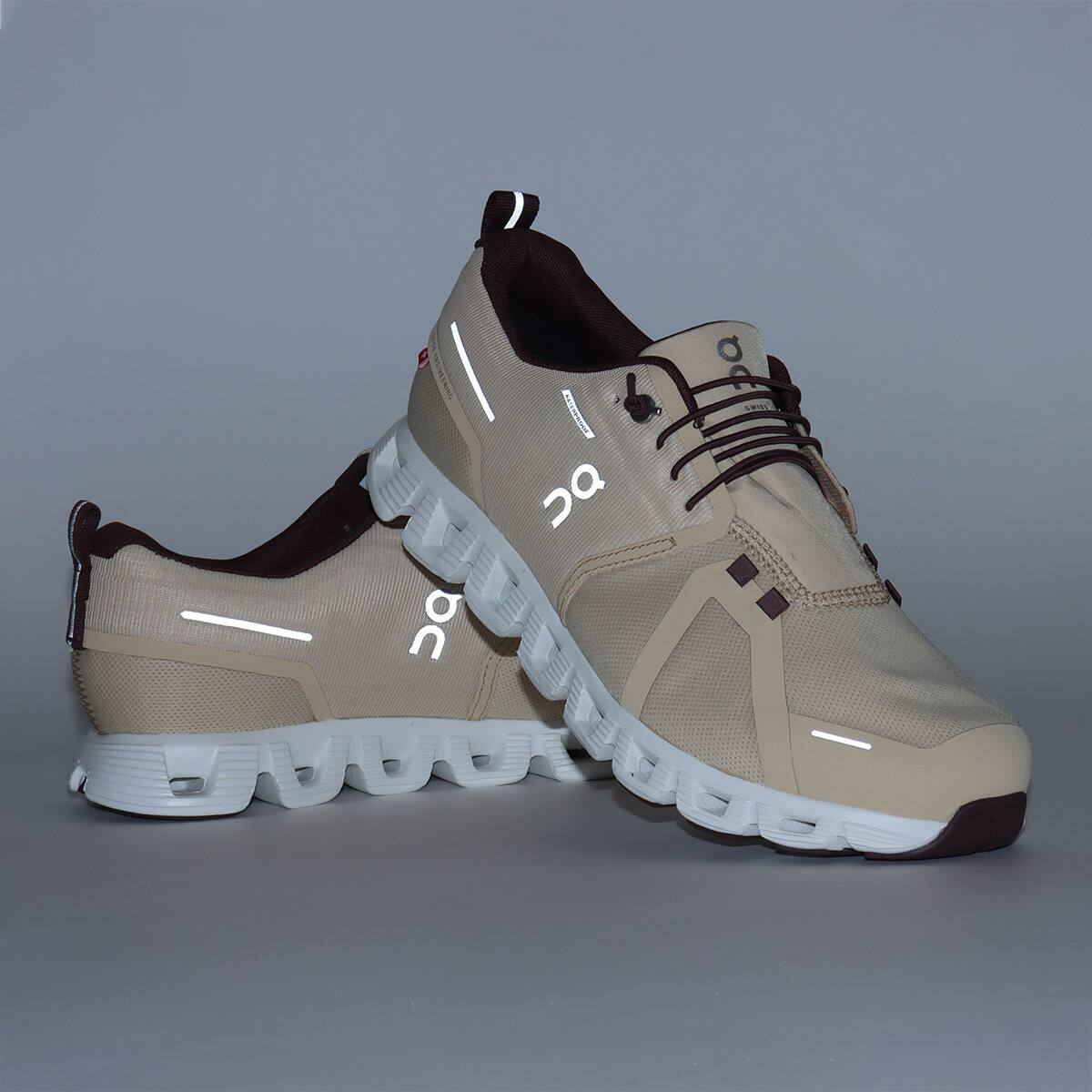 On Cloud 5 Waterproof W Savannah | Ivory（オン クラウド 5