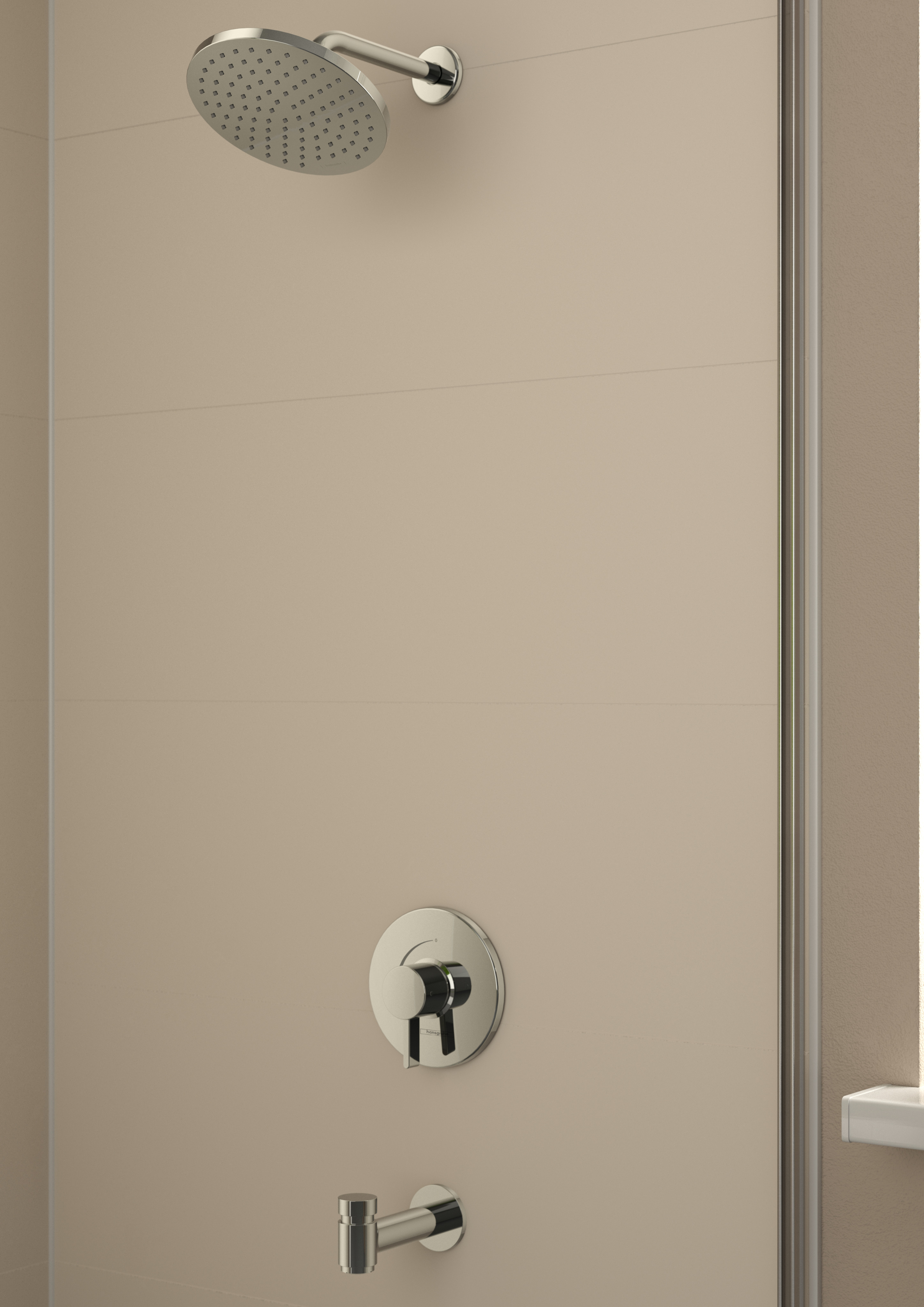 hansgrohe Showerheads: Vernis Blend, 1 spray mode, Art. no. 26271001