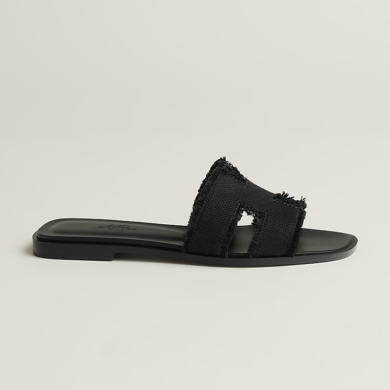 Oran sandal - Black | Hermès USA