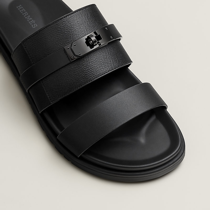 Jackson sandal - Black | Hermès USA