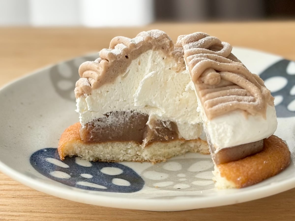 マロン＆バニラのぜいたくミックス！【ローソン】イタリア栗の新