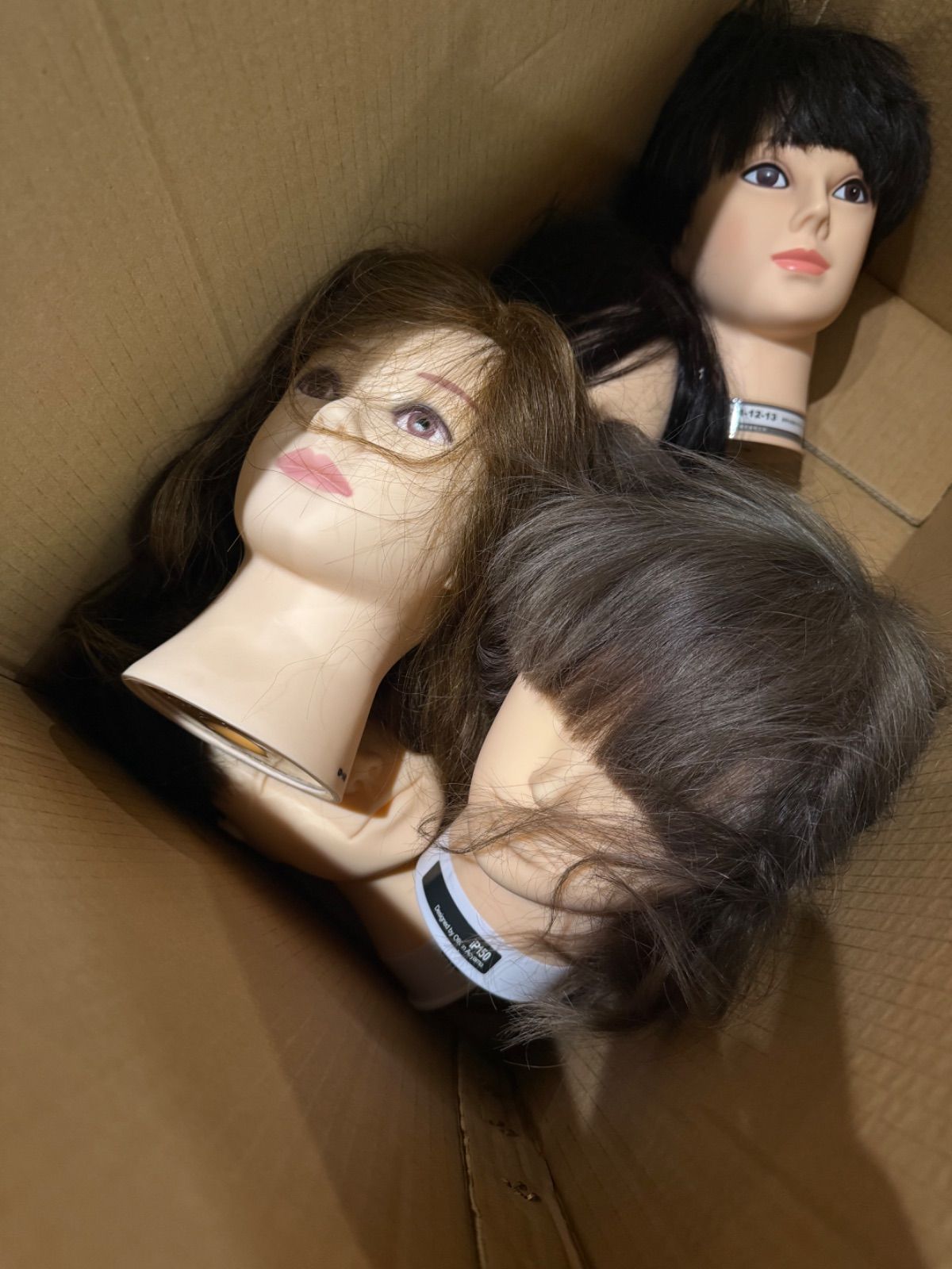 練習用ウィッグまとめ 株式会社三矢 美容師 国家試験カット用 - メルカリ