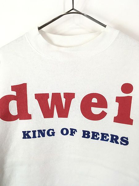 古着 90s Budweiser バドワイザー ビール 企業 特大 プリント