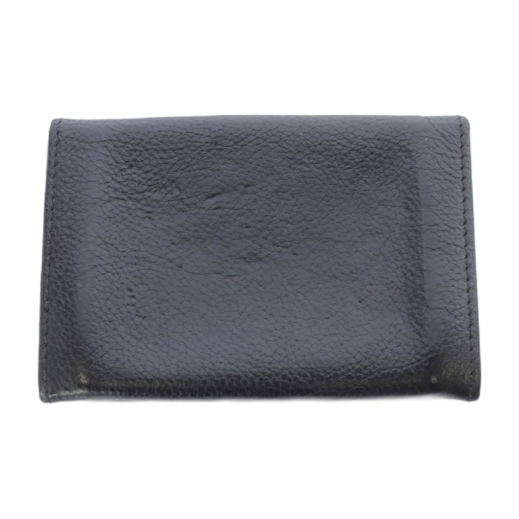 イルビゾンテ IL BISONTE 山口一郎 カードケース 名刺入れ 黒 - メルカリ