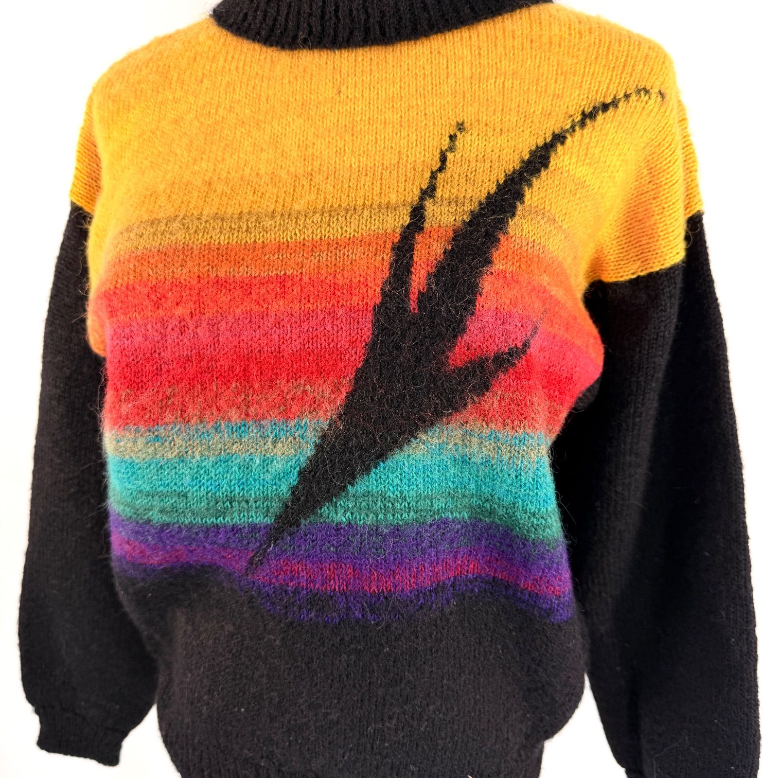 80s 90s Vintage Archive 顔タグ 日本製 山本寛斎 タートルネック