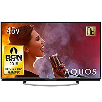 中古】 シャープ 45V型 AQUOS フルハイビジョン 液晶テレビ LC-45W5