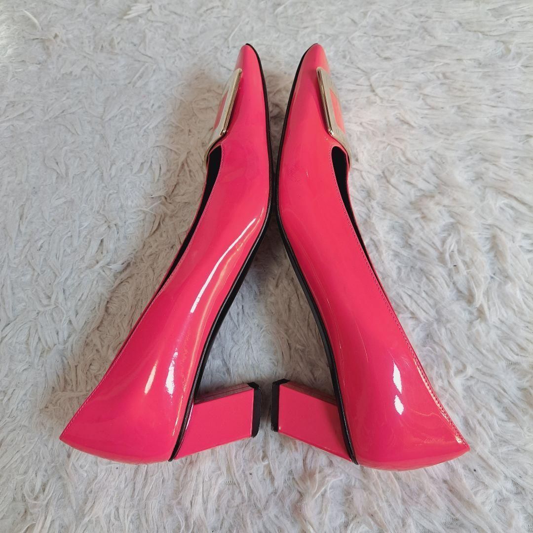 人気✨ROGER VIVIER ロジェヴィヴィエ トランペット スクエアバックル