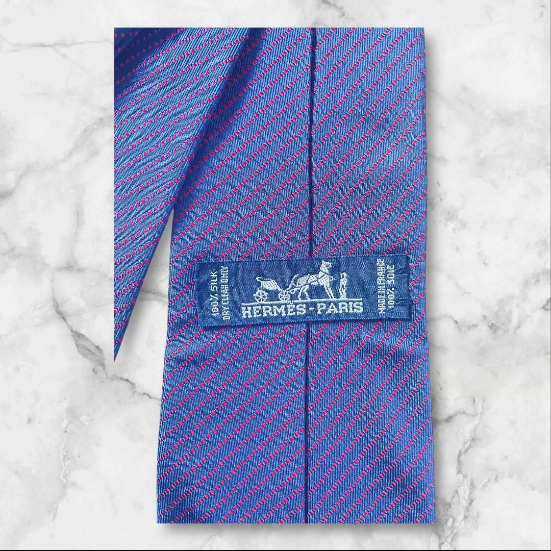 美品 エルメス ネクタイ シルク100% フランス製 - メルカリ
