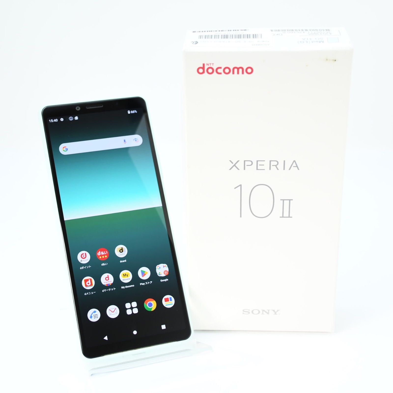美品＊電池良好】SIMフリーdocomo Xperia 10 II SO-41A ミント - メルカリ