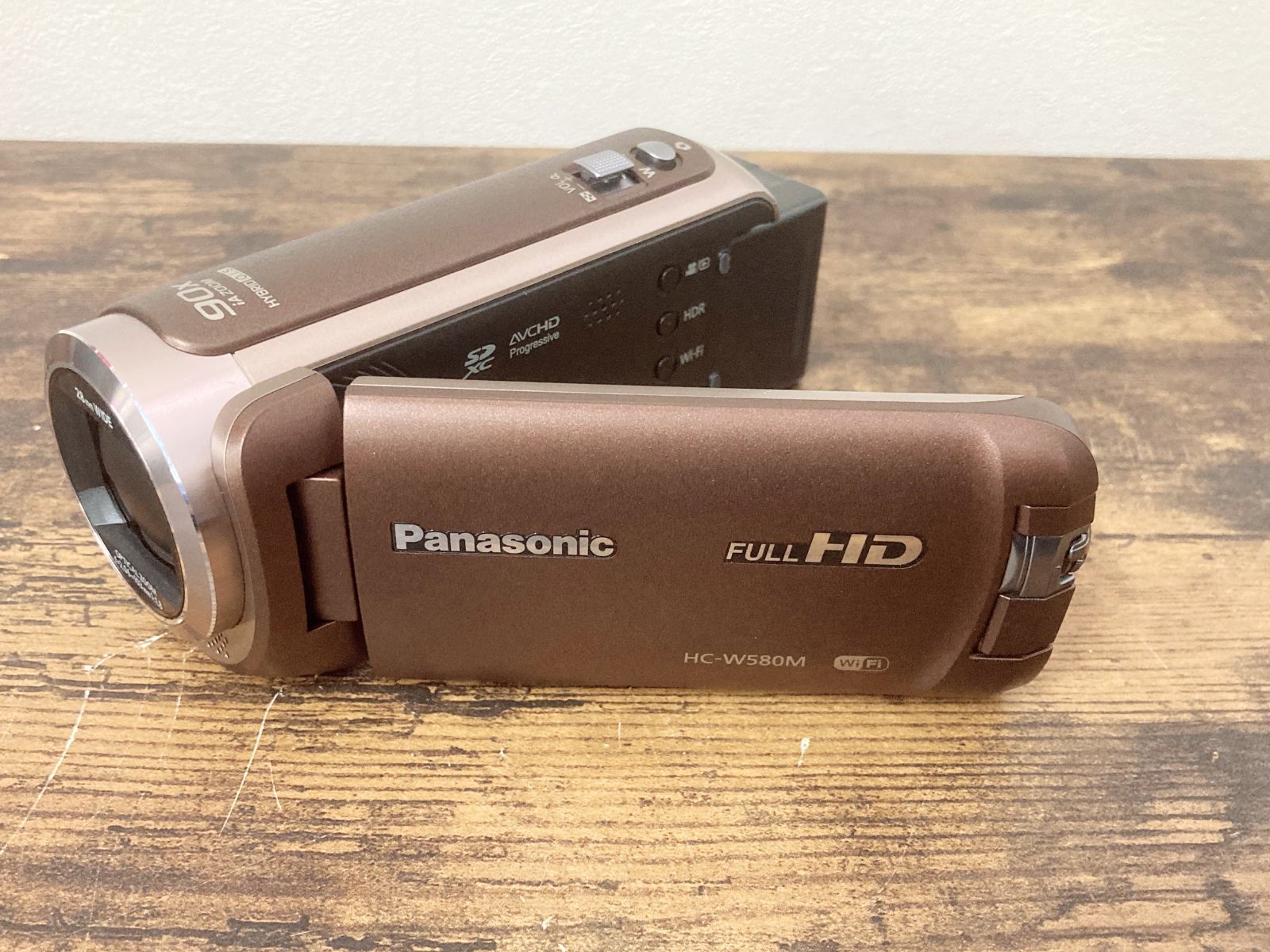 パナソニック HC-W580M ブラウン ビデオカメラ フルHD デジタル