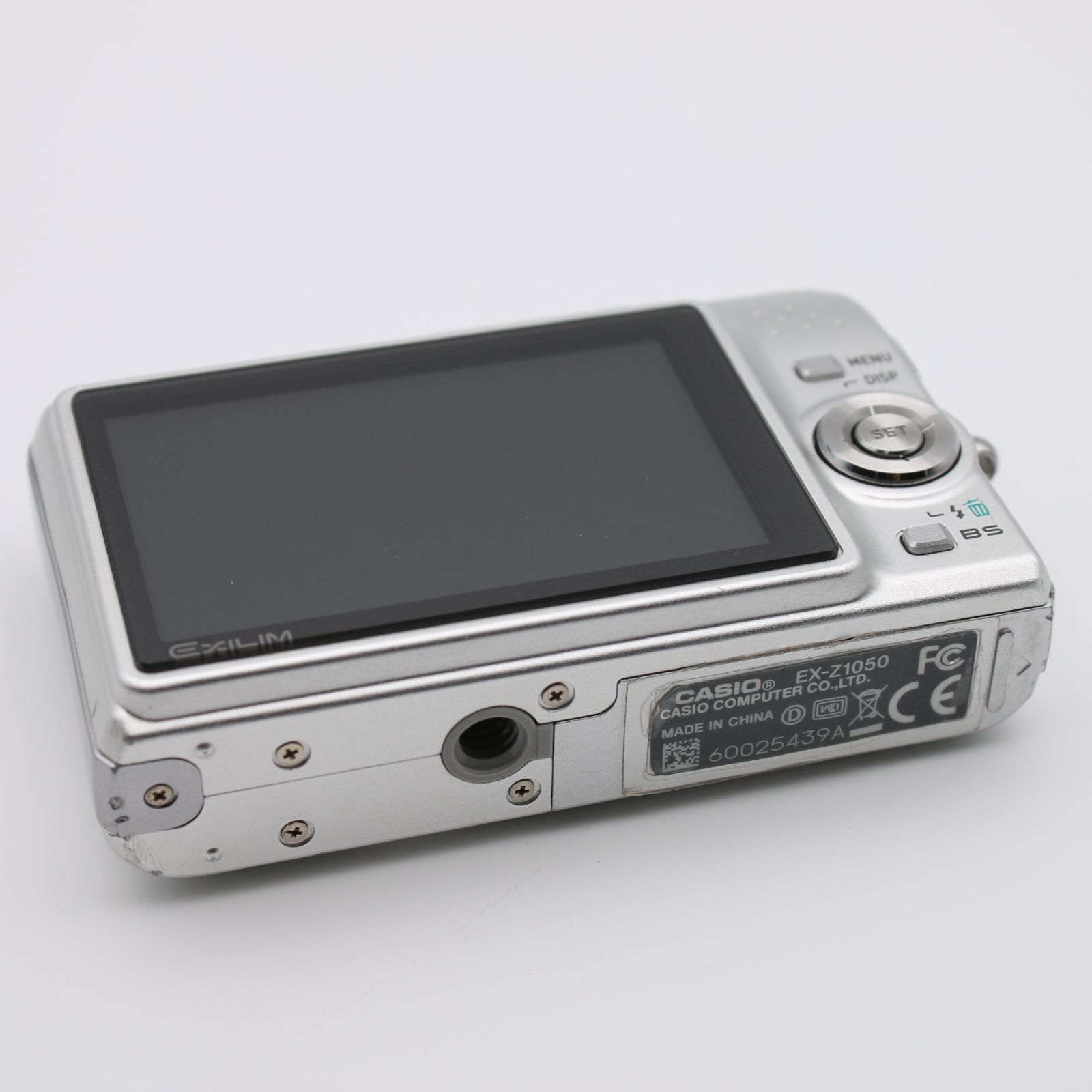 極上品】 CASIO EXILIM EX-Z1050 シルバー ZOOM デジタルカメラ