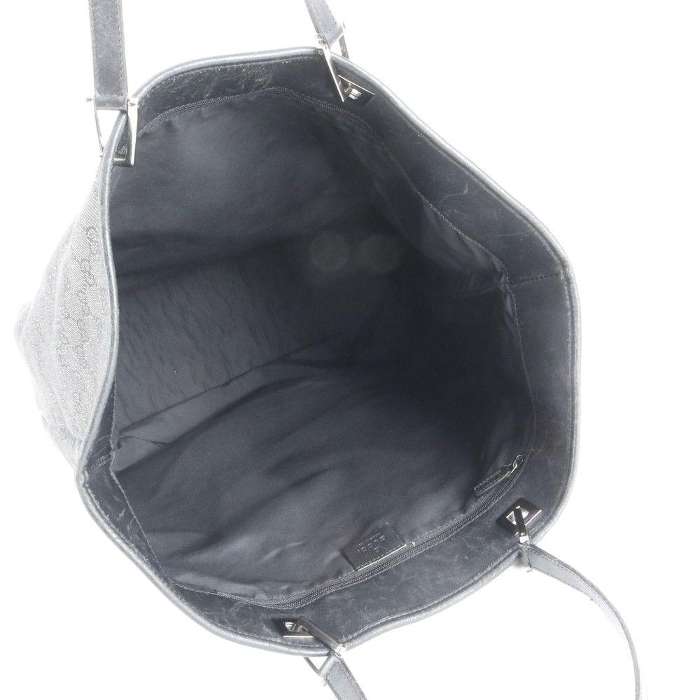 美品 グッチ GG キャンバス 31242 レザー トート バッグ 肩掛け